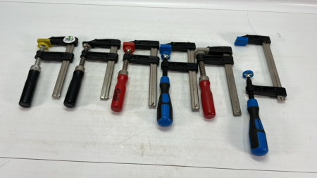 (6) Sliding Bar Clamps