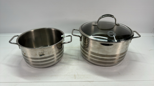 8" & 10" Kitchen Pots