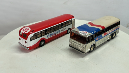 (2) Tin 8" Buses