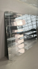 Plastic 7 Shelf Display Cabinet - 2