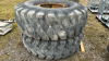 Pair of 18.00-25 Tires on Rims