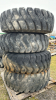 4 -18.00-25 Loader Tires on Rims - 3