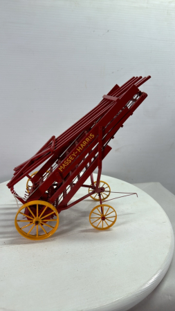 Massey Harris Custom Hay Loader with steel wheels