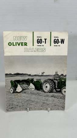 Oliver Baler 60T Brochure 8 Pages