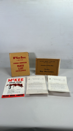 McKee Manual Lot