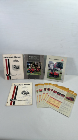 Massey Ferguson Lawn & Garden Brochures & Manuals