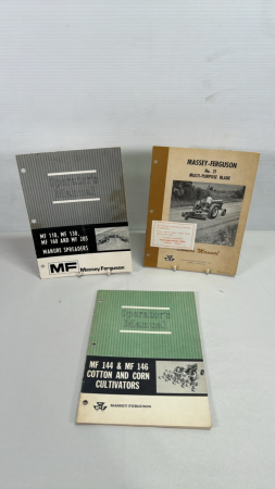 Assorted Massey Ferguson Manuals