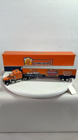 Schneiders Red Hots Peterbilt Reefer Semi