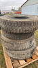 4 Hercules 11R22.5 Tires -No Rims