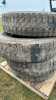 4 Hercules 11R22.5 Tires -No Rims - 3