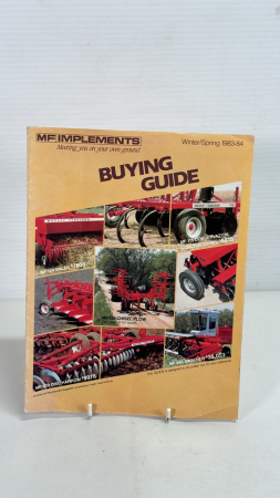 Massey Ferguson 1983-1984 Implement Buying Guide