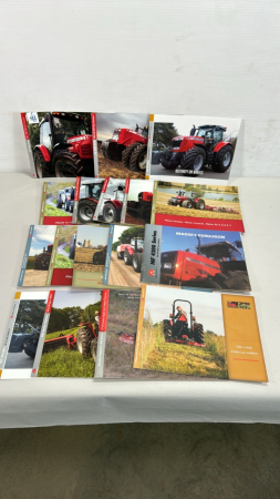 Approx. 17 Massey Ferguson Tractor Brochures