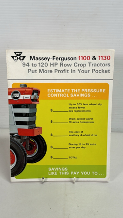 Massey Ferguson 1100 & 1130 Tractor Brochure