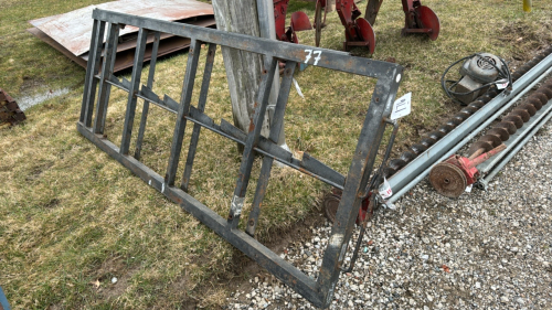 Cargo Bin Roll-Out Frame for 8ft Pickup Truck