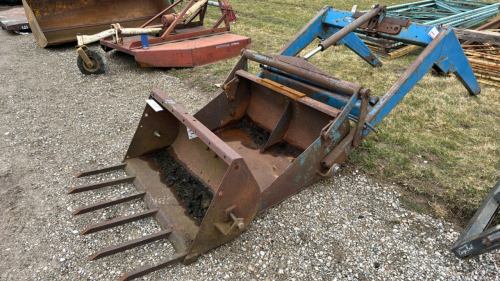 Partial Loader Assembly for Ford 3000 w/ 2 Buckets