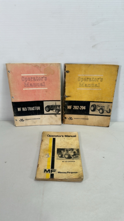 Massey Ferguson Manual Lot