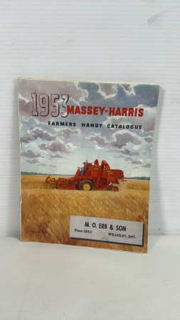 Massey Harris 1953 Handy Catalogue