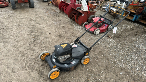 Poulan Pro 190cc Gas Push Mower -No Drive Cable