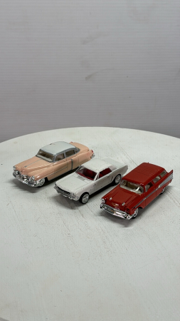 (3) Vintage Cars