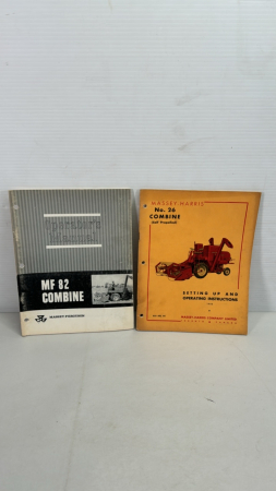 Massey Ferguson & Harris Combine Manuals