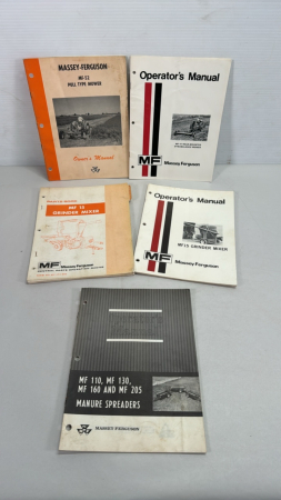 Massey Ferguson Manual Lot