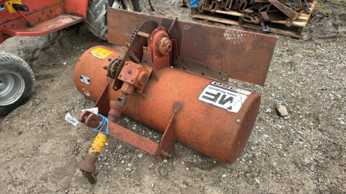 Massey Ferguson 42in 3PTH Tiller Attachment