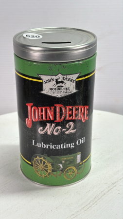 John Deere Tin Bank