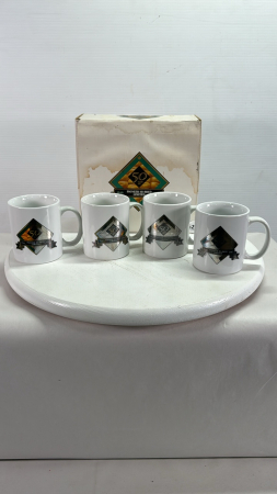 (4) Pioneer Seeds 50th Anniversary Mugs