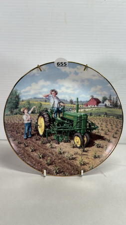 John Deere Collectors Plate "Earth's Bounty"