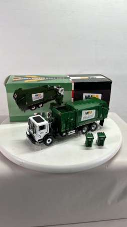 Waste Management Side Load Garbage Truck