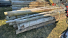 2 Skids of Used Cedar Posts -Mostly 8ft Long - 2