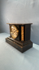 Waterbury Marble Pillared Mantle Clock - 5