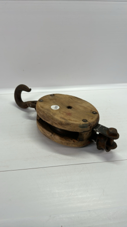 Dual Pulley (Wood & Metal)