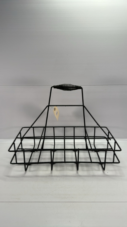 Vintage 8 Oil Bottle Carrying Rack