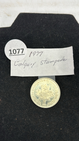 (1) 1977 Calgary Stampede Dollar