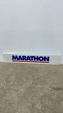 Metal Marathon Sign