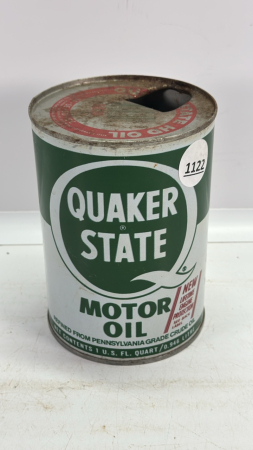 Quaker State Motor Oil 1 US Quart Tin