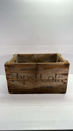 Wooden Pepsi Cola Crate