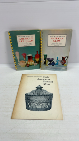 Lot of (3) American Glass Books