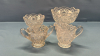 Pressed Glass Lot - 3