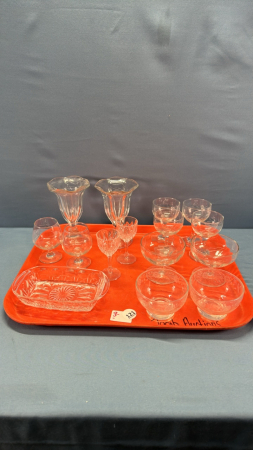 Assortment of Glassware