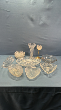 Assorted Glassware Lot