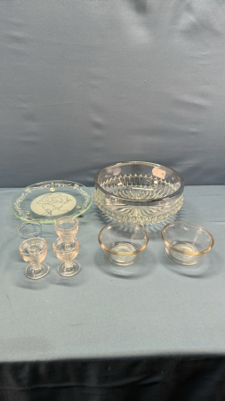 Glassware Lot