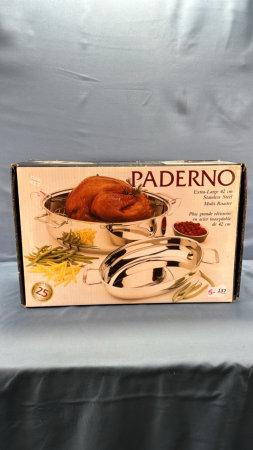 Paderno Extra Large Stainless Steel Multi Roaster