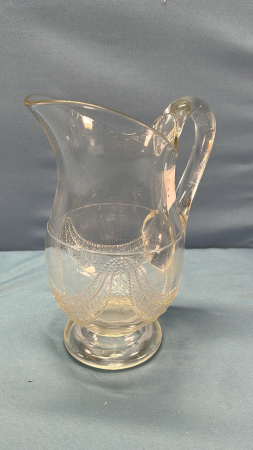 9" Drape Pattern Pitcher