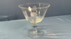 Matching Etched Glass Lot - 4