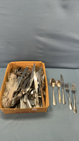 Large Quantity of Flatware