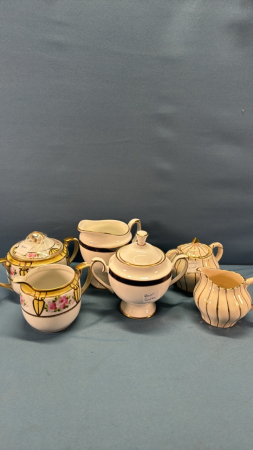 (3) Cream & Sugar Sets