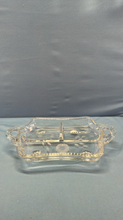 12" Divided Cornflower Relish Dish