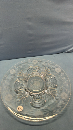 Large Cornflower 16" Plate